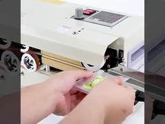 FR-550 Scelleuse Thermique Facile à Utiliser Atmosphère Bande Scelleuse Continue pour Sac