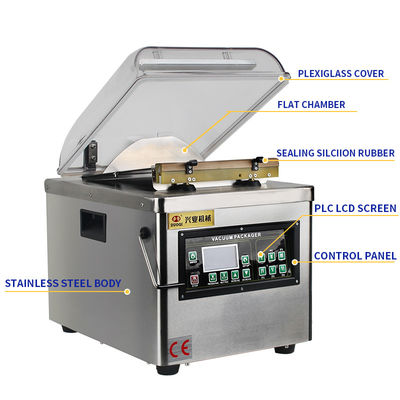 acheter DQVC-260PD machine d'emballage sous vide à chambre étanche à la poussière pour l'usage professionnel online manufacture