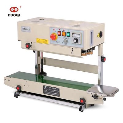 Machine de scellage de l'emballage en plastique DUOQI FR-770LW scellage continu à bande verticale