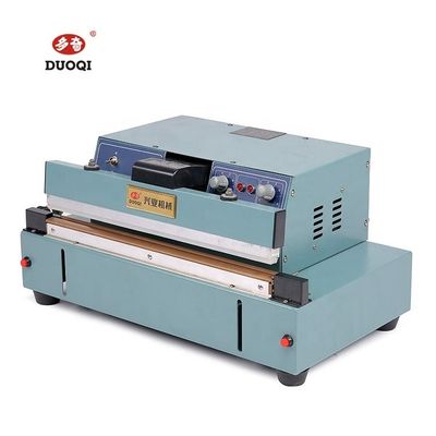 DUOQI FKR-450 Semi-automatique machine d'étanchéité de table pour les matières chimiques et l'industrie alimentaire