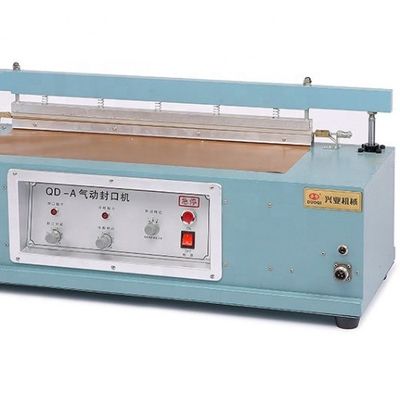Facile à utiliser machine de scellage de sacs en plastique pneumatique à gaz pour sacs de 60 cm à 80 cm