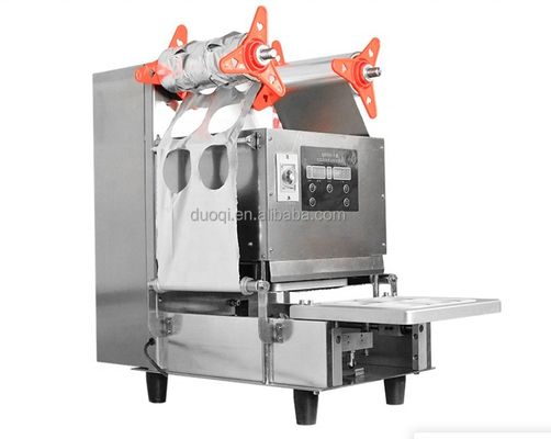 DUOQI QDF-95 machine de scellage de tasse Votre solution pour le bouchonage et le scellage de tasse en plastique de 110V