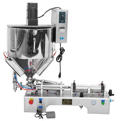 110V machine de remplissage industrielle de haute précision machine de remplissage de crème faciale en acier inoxydable