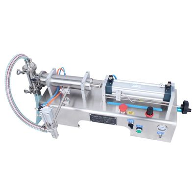 Y1WTD-10-100ml Machine de remplissage volumétrique pneumatique à tête unique pour les boissons