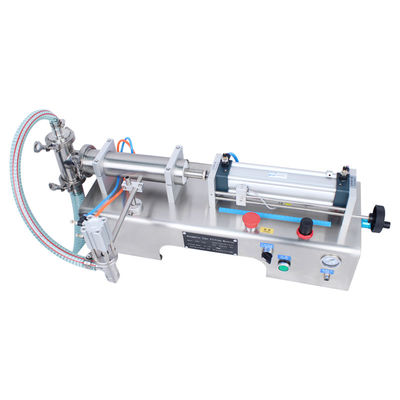 Bouteilles d'eau à soude et crème 100 BPH Machine de remplissage de liquide pour les jus