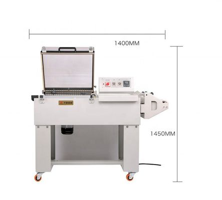 DUOQI FM5540 Enveloppe à main de type rétrécissant 2 en 1 pour sceller et emballer des produits de détail