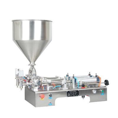 Machine de remplissage de liquide à 2 têtes intelligente haute précision pour le miel et le jus
