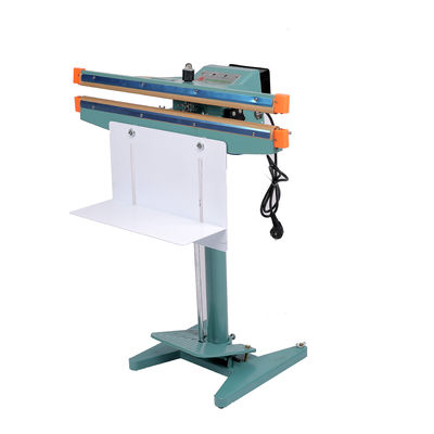 Facile à utiliser PFS-650*2 Machine d'étanchéité à pédale de pied en aluminium pour l'industrie alimentaire