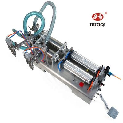 110V ligne de production de lait de coco eau de miel cosmétique de la lèvre brillant machine de remplissage liquide
