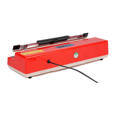 Machine de scellage à film de plastique rouge SF-400 à entraînement électrique pour les besoins d'emballage ménager
