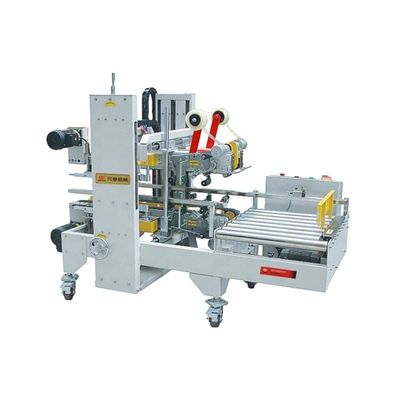 Emballage du boîtier avec DUOQI FXJ-5050H Machine d'étanchéité automatique adhésive de boîtier d'angle