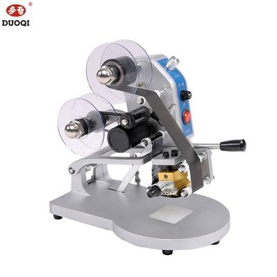 DUOQI DY-8 Machine à codage à ruban à impulsion directe à la chaleur avec imprimante à 2 lignes