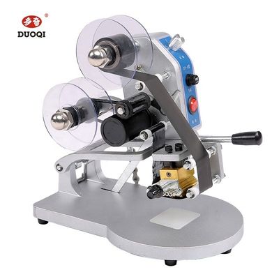 DY-8 Date Batch Coding Machine Impulsion à main haute résistance pour l'impression de cartes