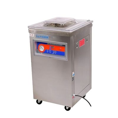 DUOQI ZF-400D Série 201 Sélecteur sous vide de carrosserie en acier inoxydable pour emballage en film de 20 L/S